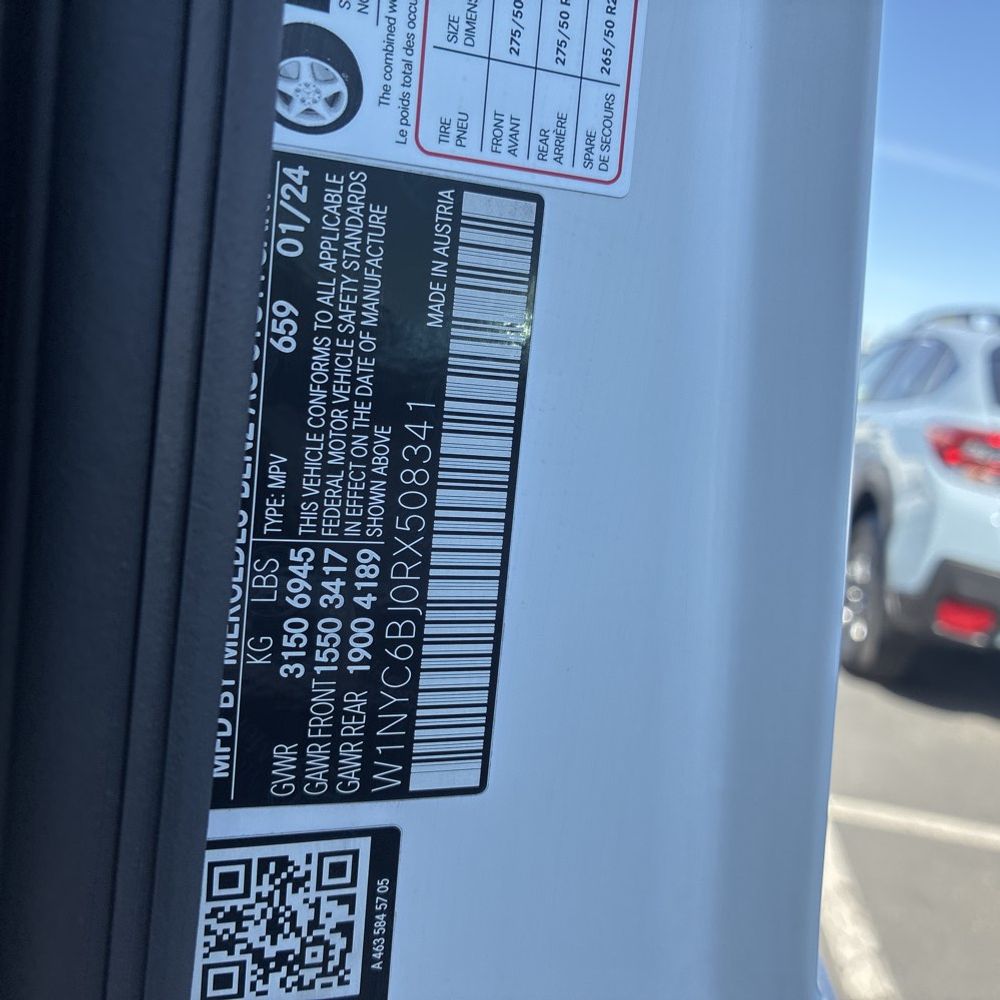 2024 Mercedes-Benz G-Class G 550