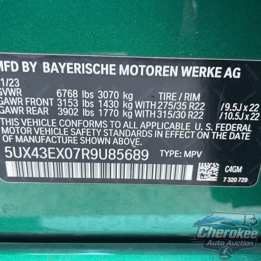 2024 BMW X6 M60i