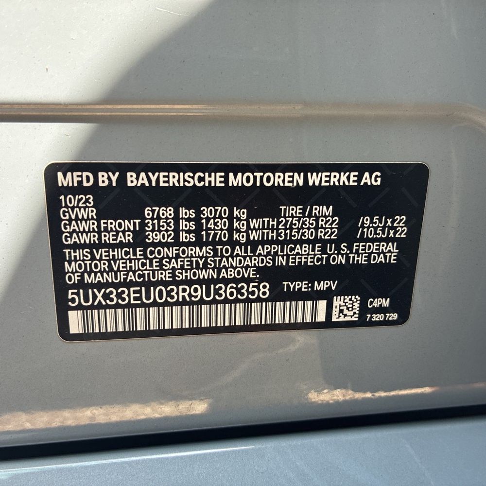 2024 BMW X5 M60i