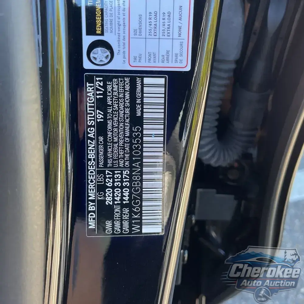 2022 Mercedes-Benz S-Class S 580 4MATIC