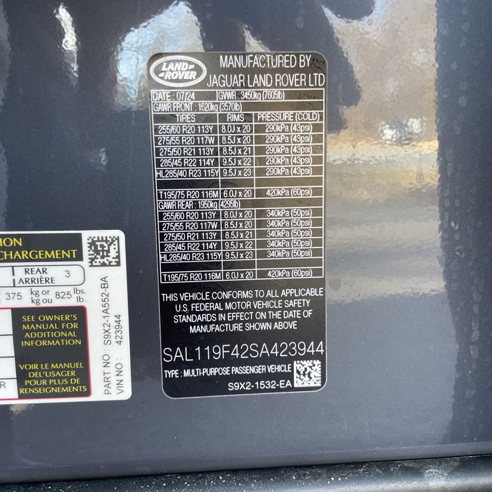 2025 Land Rover Range Rover Sport Autobiography P550e