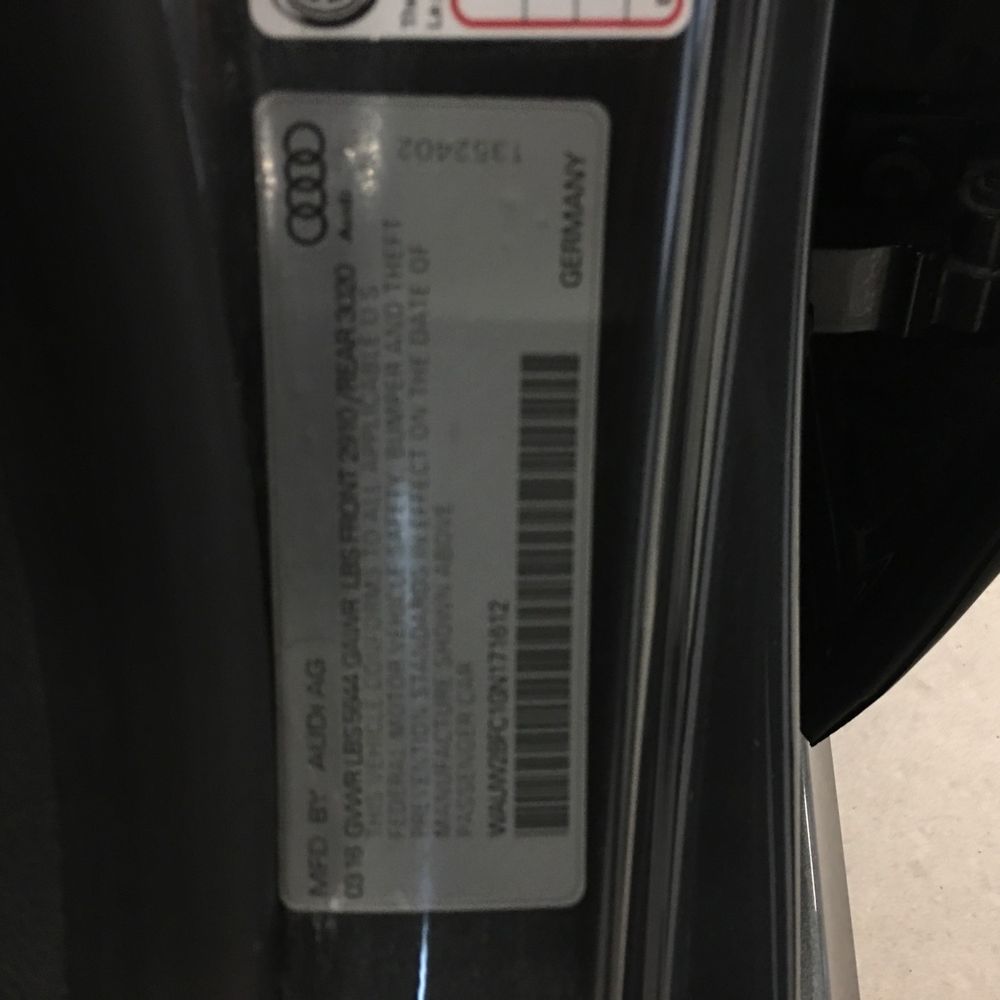2016 Audi S7
