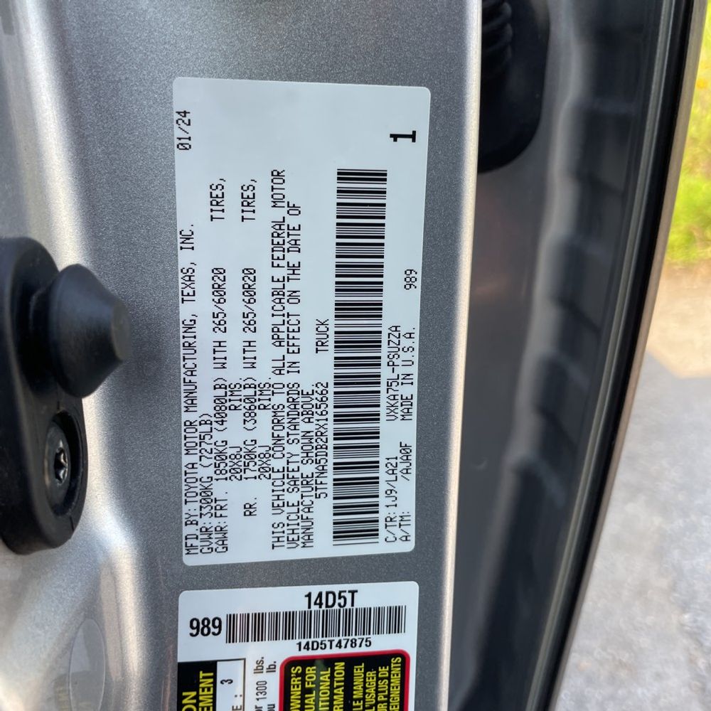 2024 Toyota Tundra Platinum