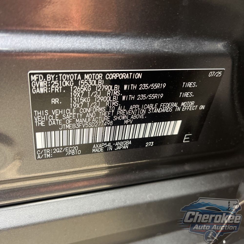 2025 Toyota RAV4 Plug-in Hybrid XSE