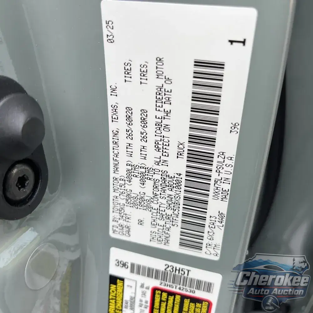2025 Toyota Tundra Limited HV
