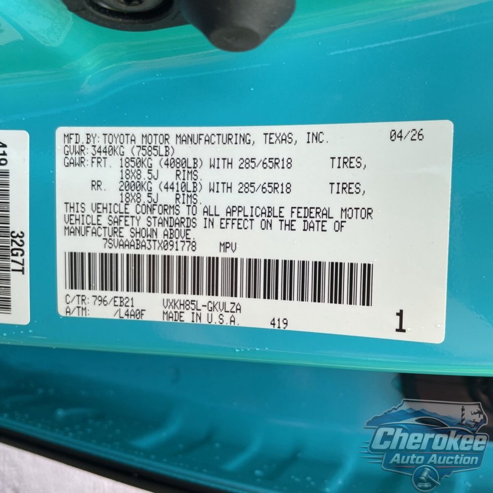 2026 Toyota Sequoia TRD Pro