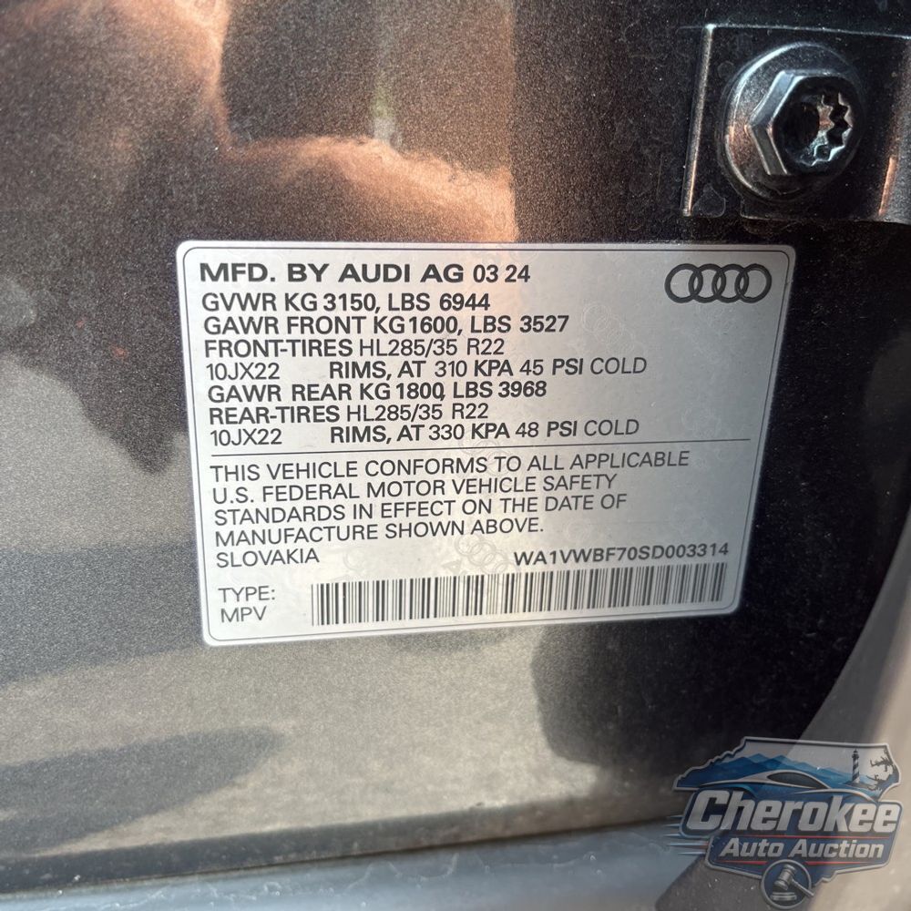 2025 Audi SQ7 Prestige