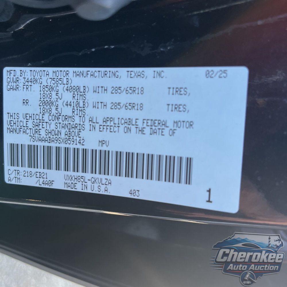 2025 Toyota Sequoia TRD Pro