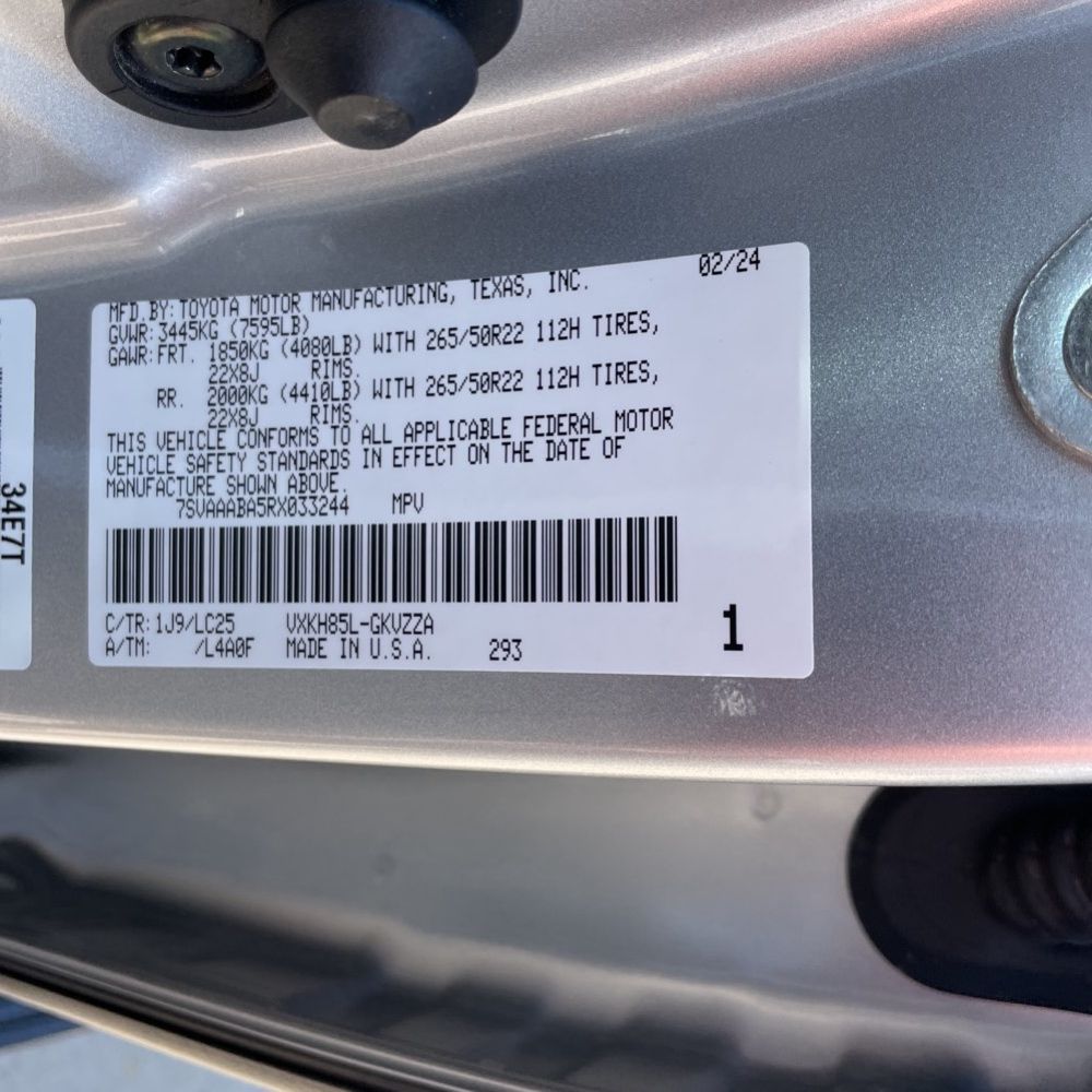 2024 Toyota Sequoia Capstone