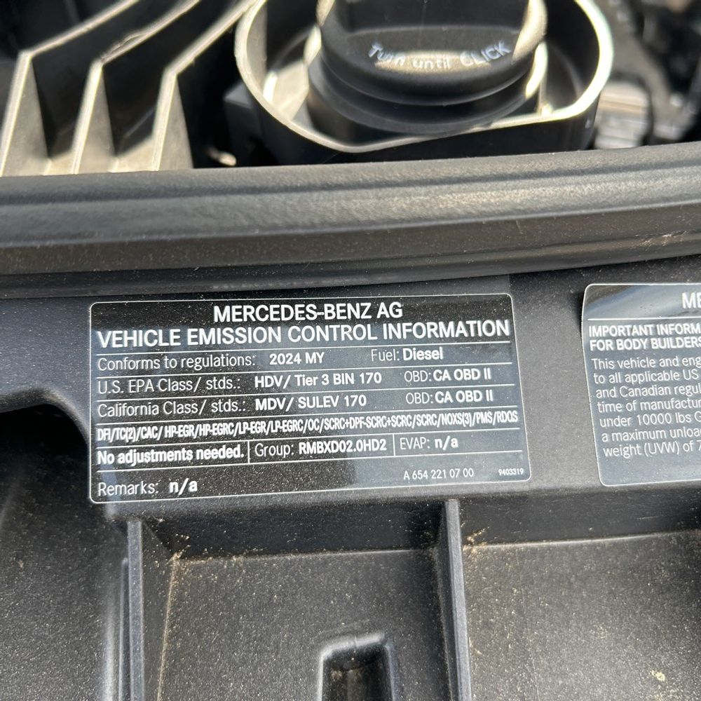 2024 Mercedes-Benz Sprinter 2500