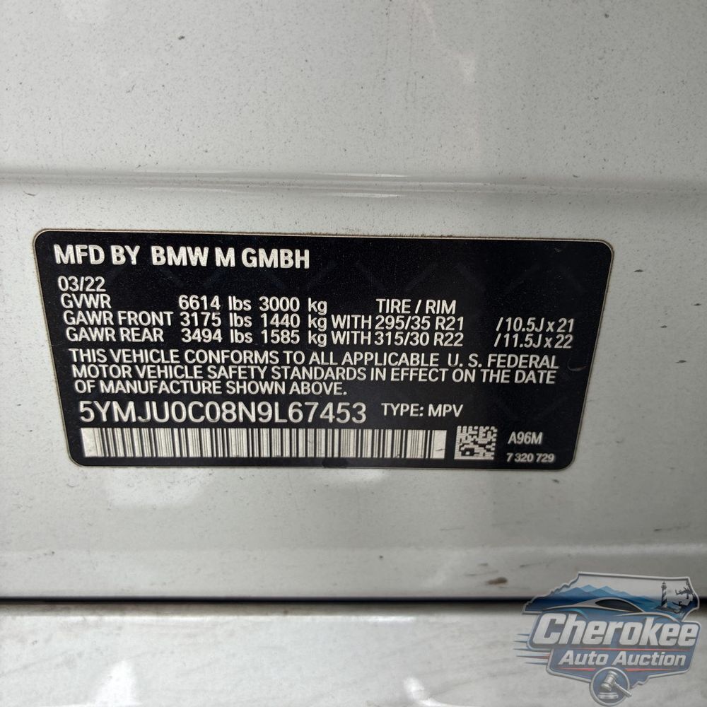 2022 BMW X5 M Base