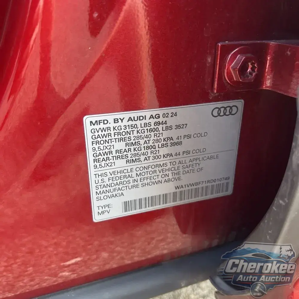 2024 Audi SQ7 Prestige