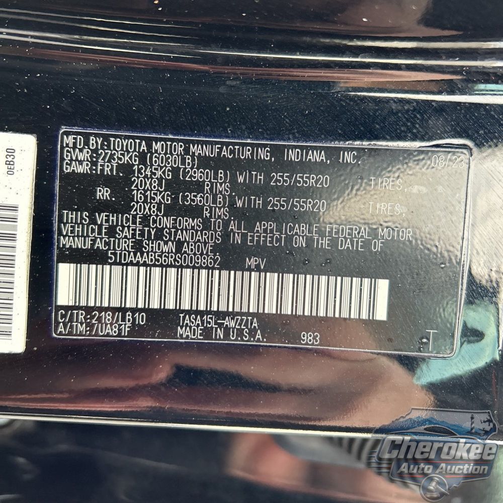 2024 Toyota Grand Highlander Platinum