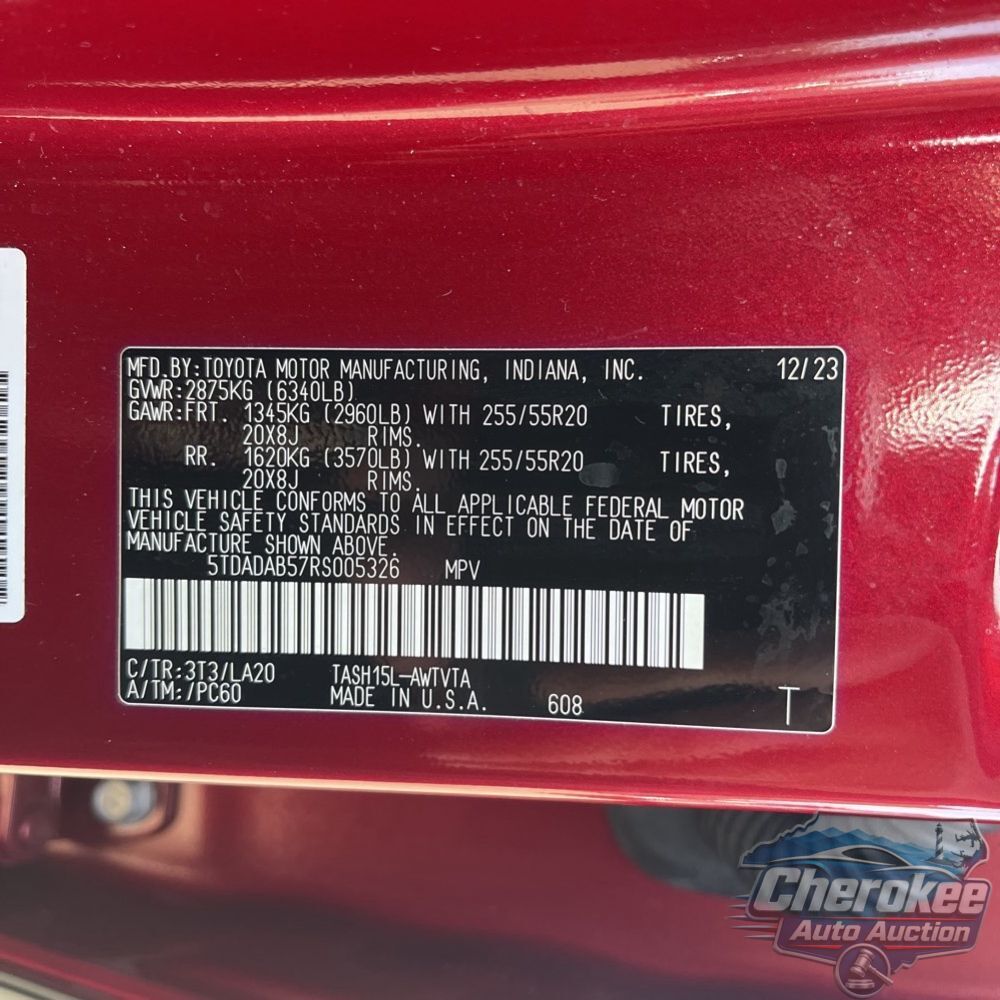 2024 Toyota Grand Highlander Hybrid MAX Limited