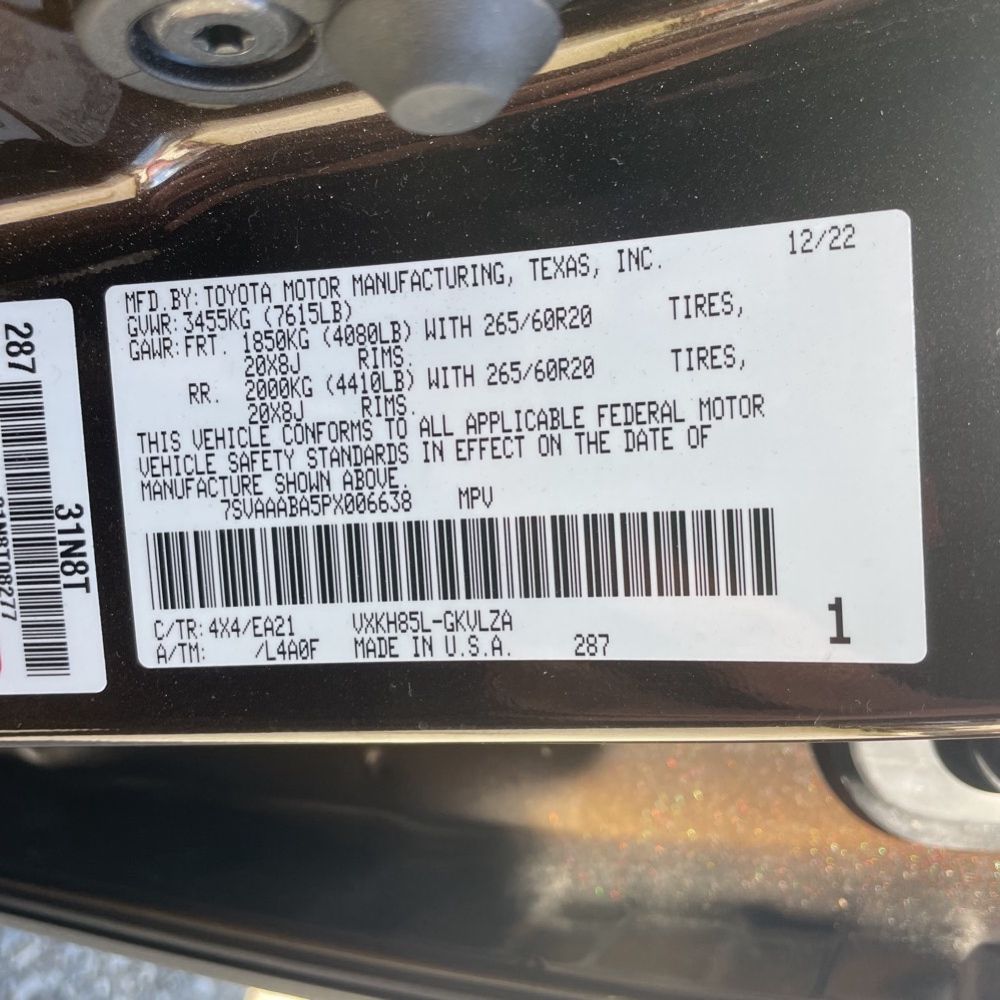 2023 Toyota Sequoia Limited