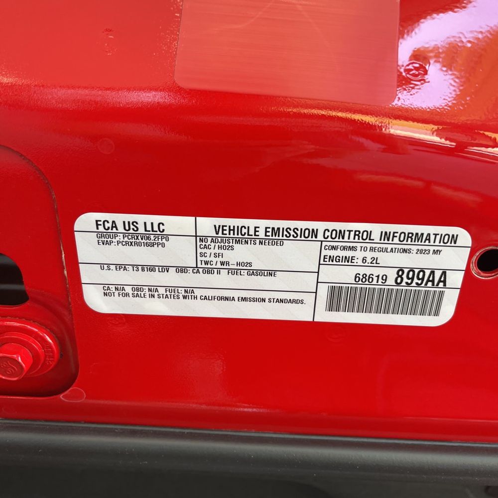 2023 Dodge Challenger SRT Hellcat