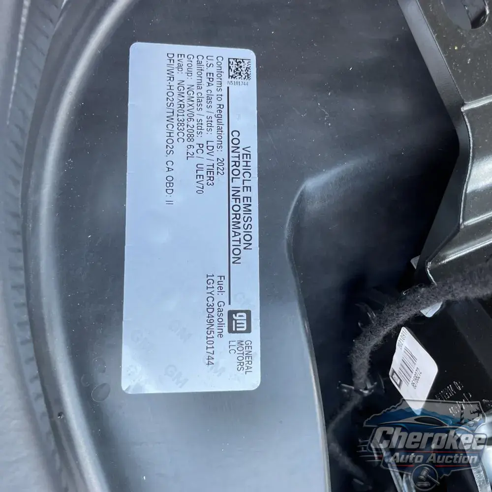 2022 Chevrolet Corvette Stingray