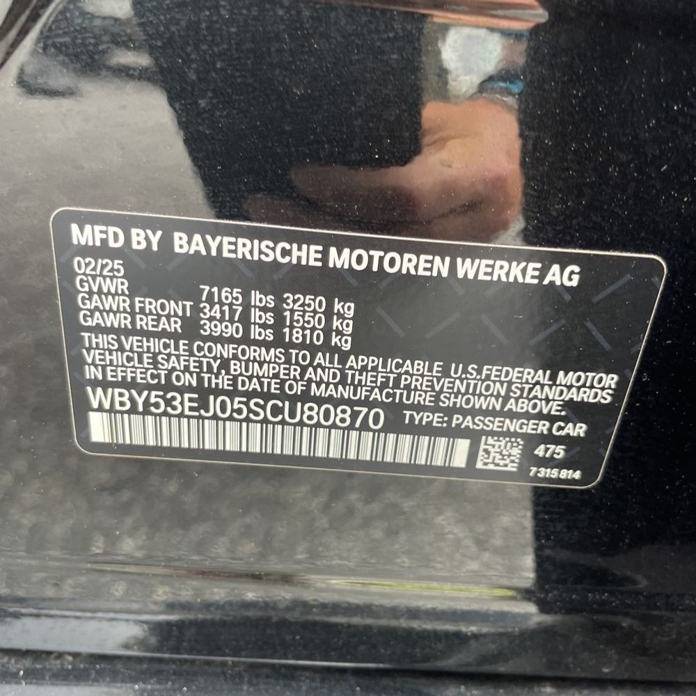 2025 BMW i7 xDrive60