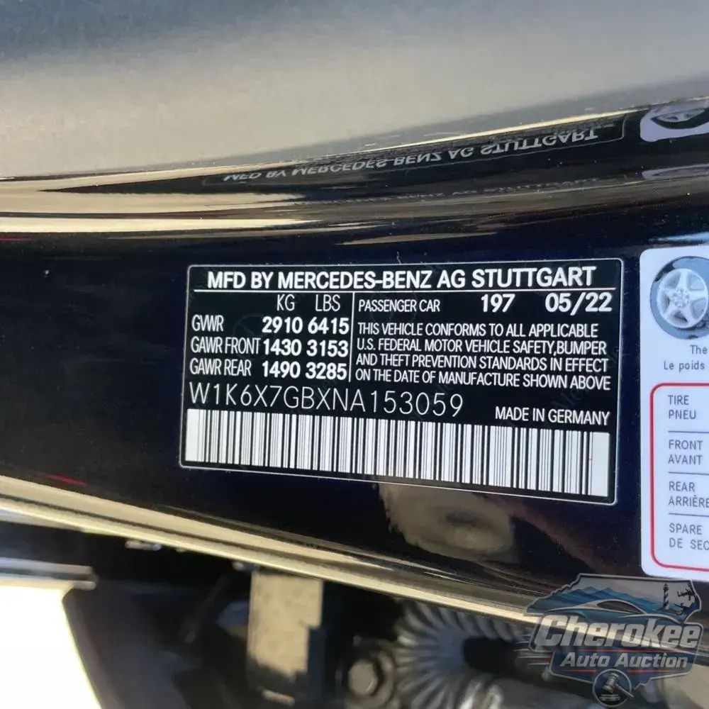 2022 Mercedes-Benz Maybach Mercedes-Maybach S 580 4MATIC