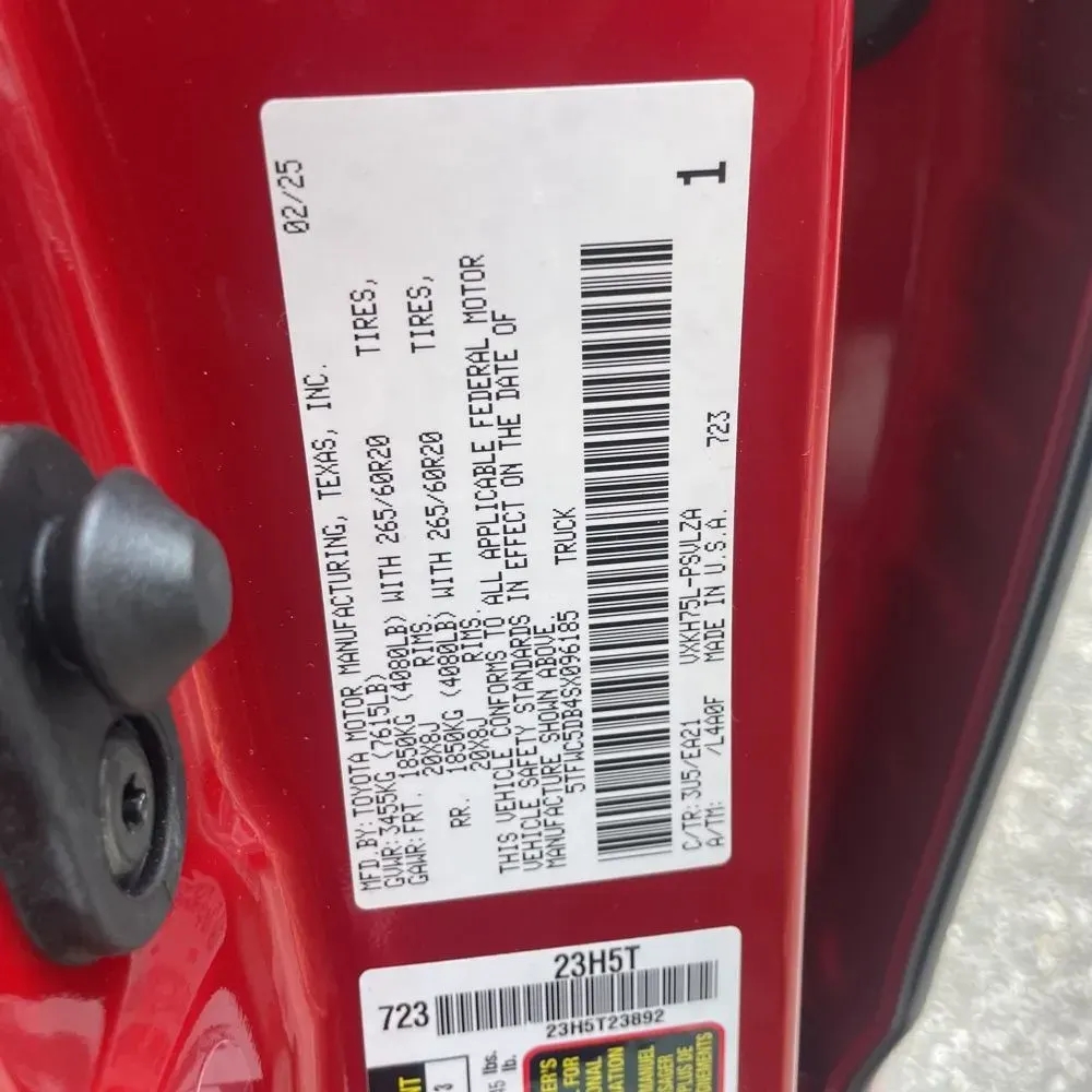 2025 Toyota Tundra Limited HV