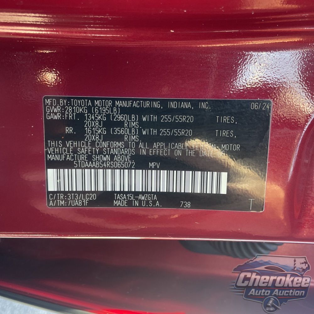 2024 Toyota Grand Highlander Limited