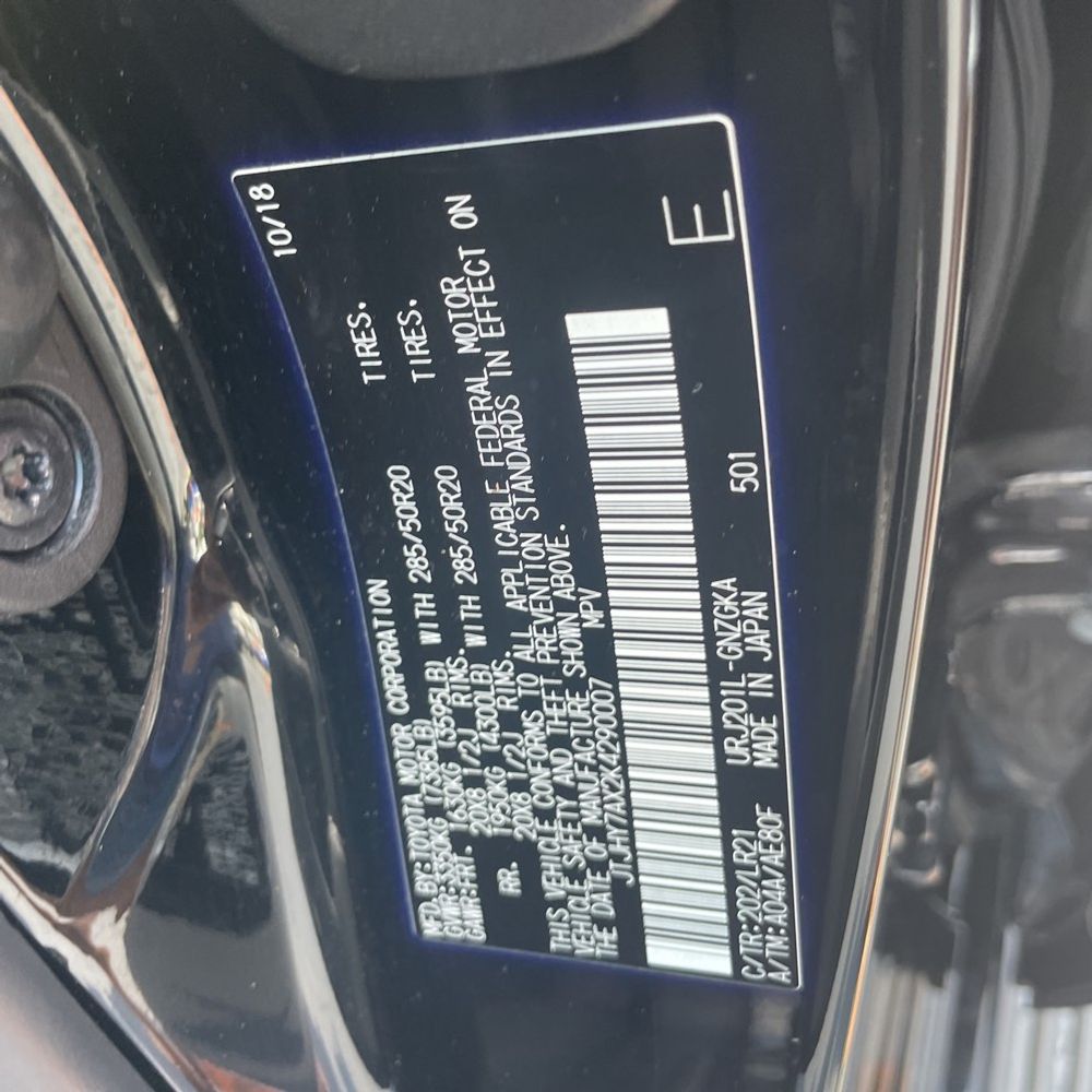 2019 Lexus LX 570 Two-Row